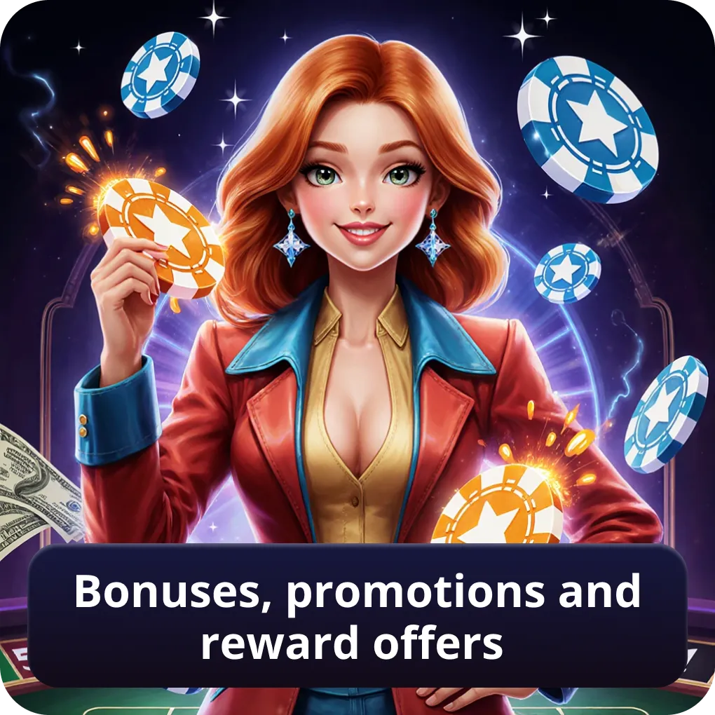 Bonuses, promotions and reward offers